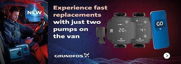 Experience fast replacements with two pumps on the van - Grundfos Go 