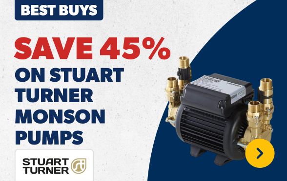 Save 45% on Stuart Turner Monson Pumps