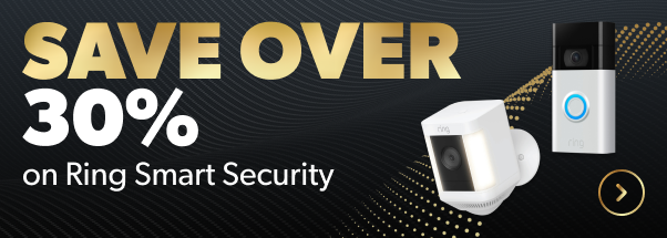 Save over 30% Ring Smart Security 