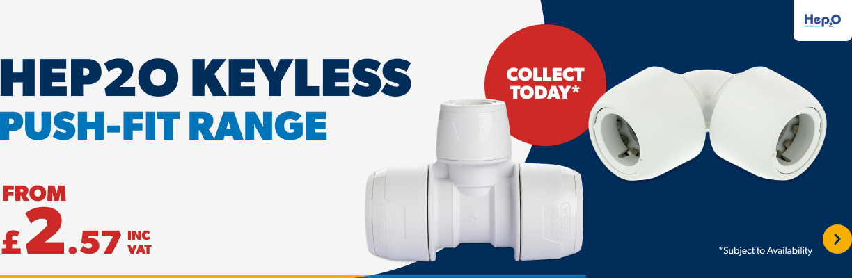 Hep2o Keyless Push-Fit Range. Collect Today subject to availability, Shop Now