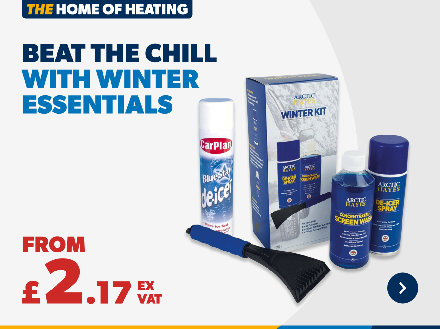 Beat The Chill with Winter Essentials here at City Plumbing.