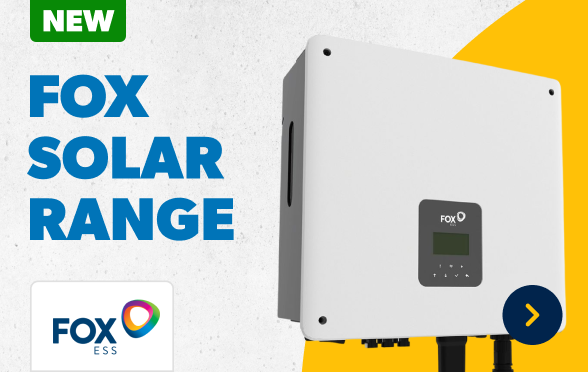 New! Fox solar range. shop now