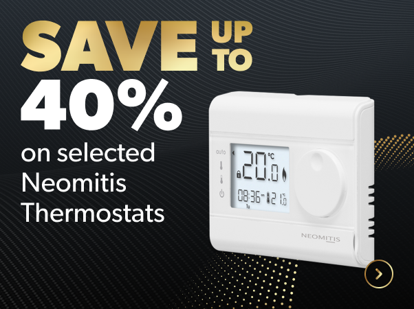 save up to 40% on Neomitis Thermostats 