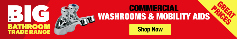 Great prices on Commercial Washrooms & Mobility Aids this Big Bathroom Trade Range at City Plumbing.