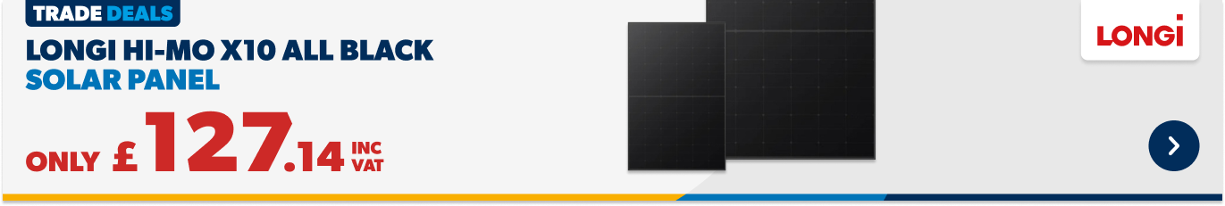 Only £127.14 inc VAT Longi All Black Solar Panel 