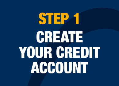 Step 1 - Create your credit account.