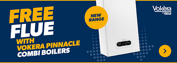 free flue with Vokera Pinnacle combi boilers 