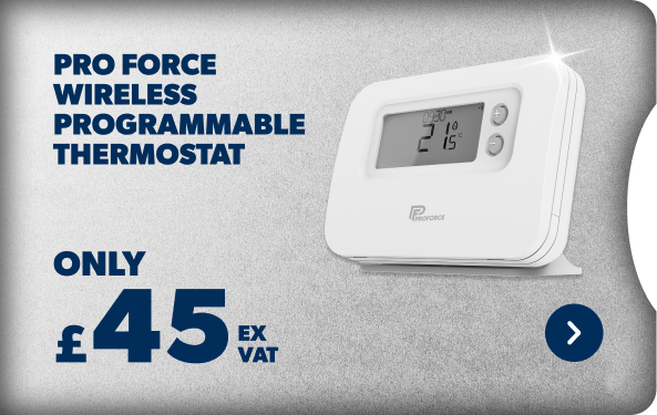 Pro Force Wireless Programmable Thermostat Only £45 ex vat