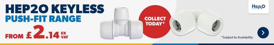 Hep2o Keyless Push-Fit Range. Collect Today subject to availability, Shop Now
