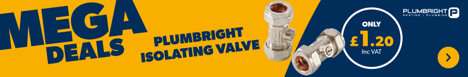 Mega Deals. Plumbright Isolating Valve Only £1.20 Inc VAT. Shop Now