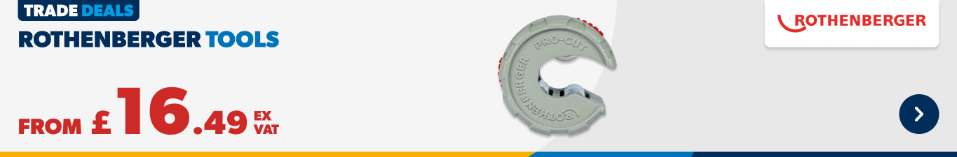 From £16.49 ex VAT on Rothenberger Tools