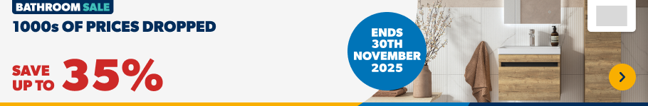 Bathroom Sale. 1000s of Prices Dropped. Save up to 35%. Ends 30th November 2025. Shop Now
