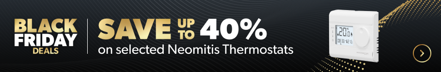 Save up to 40% on Neomitis Thermostats this Black Friday at City Plumbing