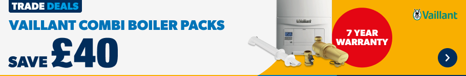 Save £40 on Vaillant Combi Boiler Packs 