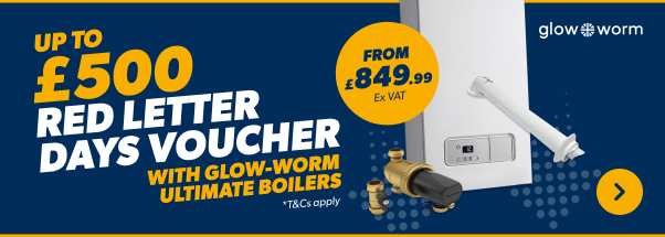 up to £500 red letter days voucher with glow-worm ultimate boilers 