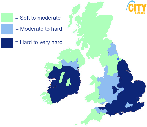 City Plumbing: Hard Water Areas in the UK