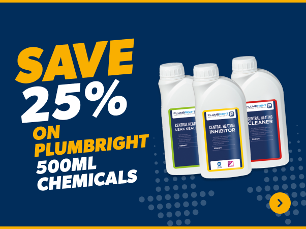 save 25% on PlumbRight Chemicals  