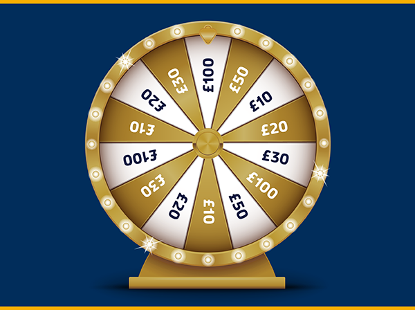 Worcester Bosch Spin to Win Wheel