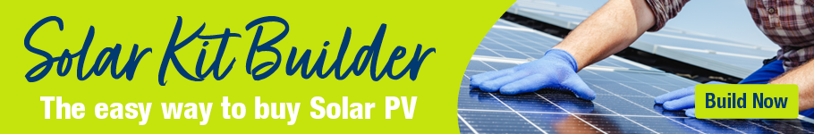 The easy way to buy Solar PV with our Solar Kit Builder at City Plumbing.