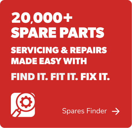 20,000+ spare parts. servicing & repairs made easy with find it. fit it. fix it. Spares finder. Shop now