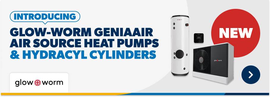 Introducing Glow-Worm Geniaair air source heat pumps & cylinders 