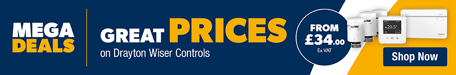 Great prices on Drayton Wiser Controls from £34 ex VAT at City Plumbing