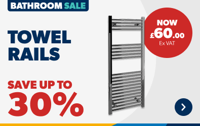Towel Rails save up to 30%. Shop Now