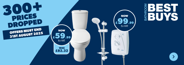 Bathroom Best Buys. 300+ prices dropped. Must end 31st August 2025. Shop Now