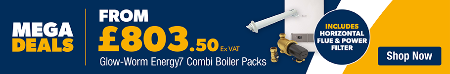 From £803.50 ex VAT on Glow-Worm Energy7 Combi Boilers at City Plumbing