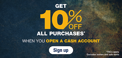 Get 10% off When You Open a Cash Account