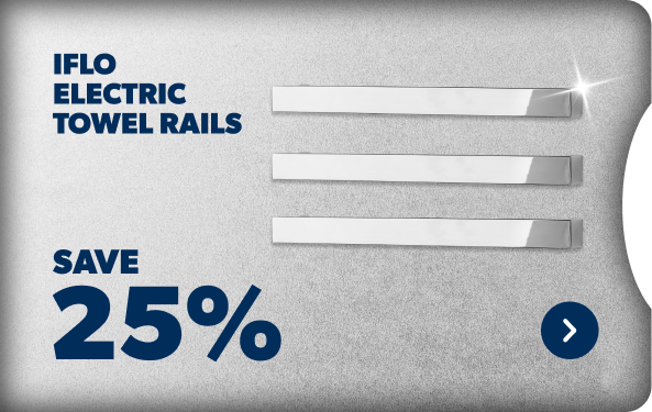 iflo Electric Towel Rails Save 25%