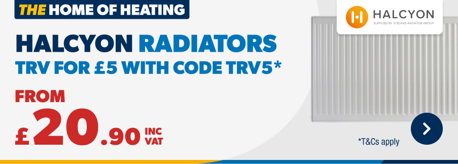 Halcyon Radiators. TRV for £5 with Code TRV5*. From £20.90 inc vat. T&C's apply. Shop Now