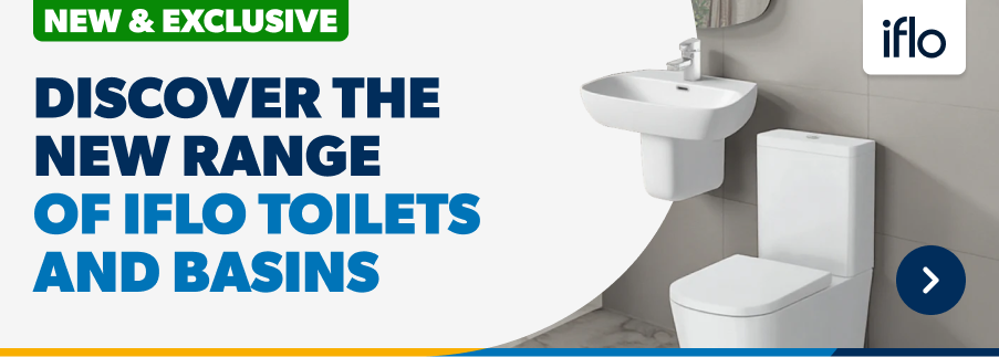 New & Exclusive. Discover the new range of iflo toilets and basin. shop Now