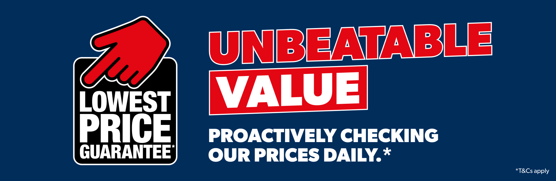 Lowest price guarantee