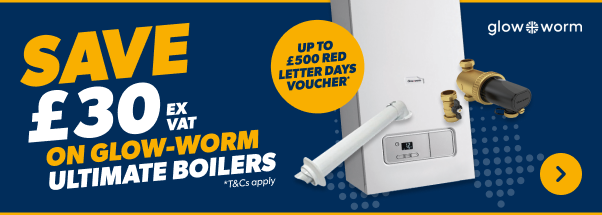 Save £30 ex vat on Glow-worm Ultimate3 Boilers 