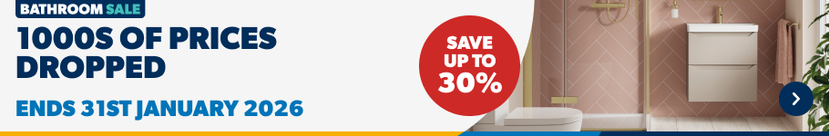 Bathroom Sale. 1000s of prices dropped. Save up to 30%. Ends 31st January 2026. Shop Now