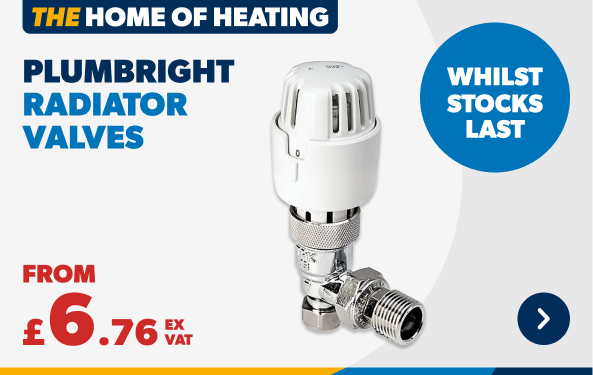 Plumbright Radiator Valves From £6.79 ex VAT