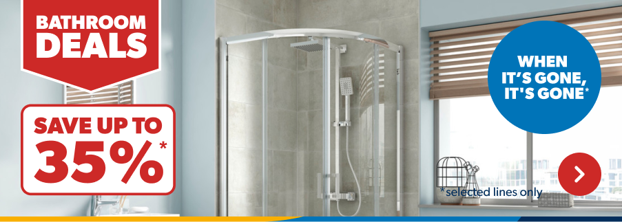 Bathroom Deals. Save up to 50%. When it's gone it's gone Shop Now