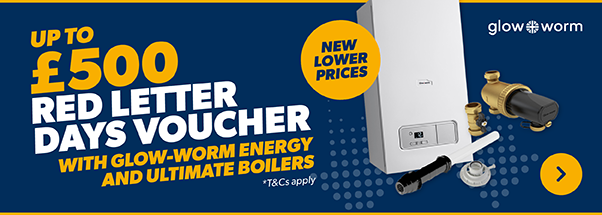 up to £500 red letter days voucher with glow-worm energy and ultimate boilers 