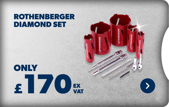 Rothenberger Diamond Set Only £170 ex vat