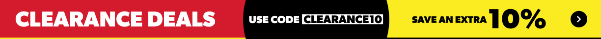 Clearance deals save an extra 10% use code clearance10