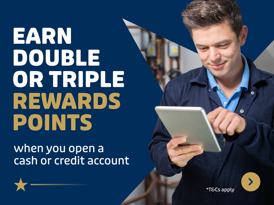 Earn Double or Triple reward points when you open a cash or credit account. Find out more