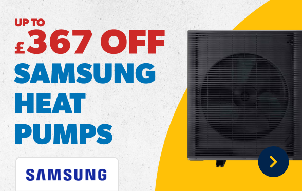 up to £367 off Samsung Heat Pumps. Shop Now