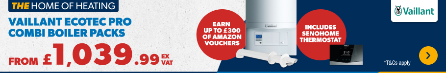 Vaillant Ecotec Pro boiler packs include a senohome thermostat*