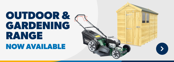Outdoor & gardening range now available