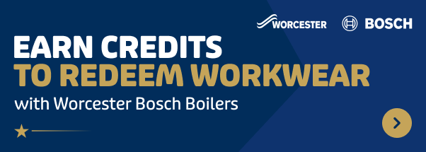 earn credits to redeem workwear with worcester bosch boilers 