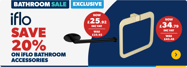 Save 20% on Iflo Bathroom Accessories 