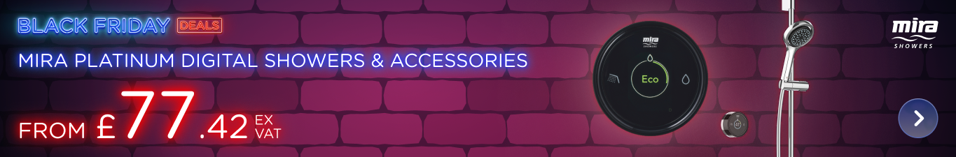 From £77.42 ex vat Mira Platinum Digital Showers & Accessories