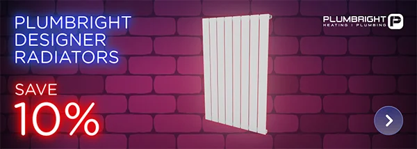 Save 10% Plumbright Designer Radiators 
