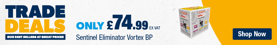 Only £74.99 ex VAT on Sentinel Eliminator Vortex BP at City Plumbing.